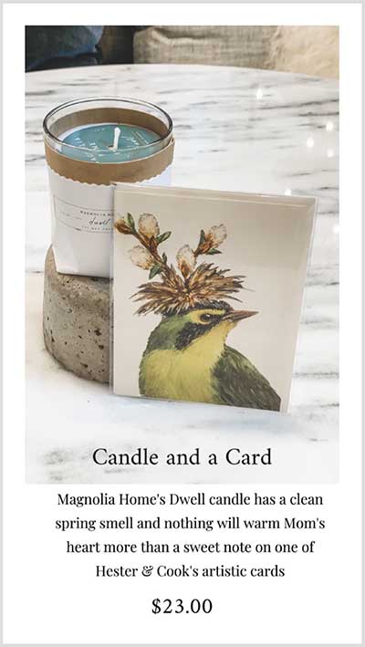 A Candle & Card